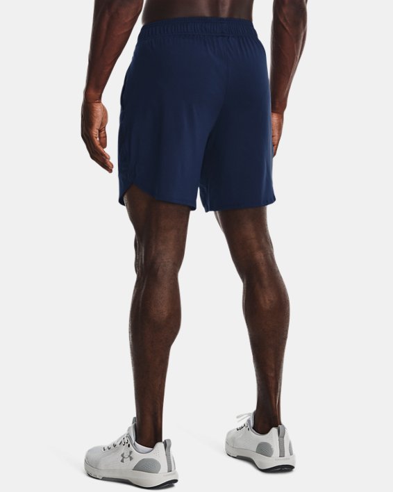 Men's UA Training Stretch 7" Shorts, Navy, pdpMainDesktop image number 1
